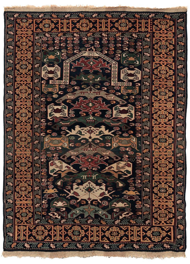 Tappeto Shirvan Bidjov, Caucaso fine XIX  - Auction Fine Carpets and Rugs - Cambi Casa d'Aste