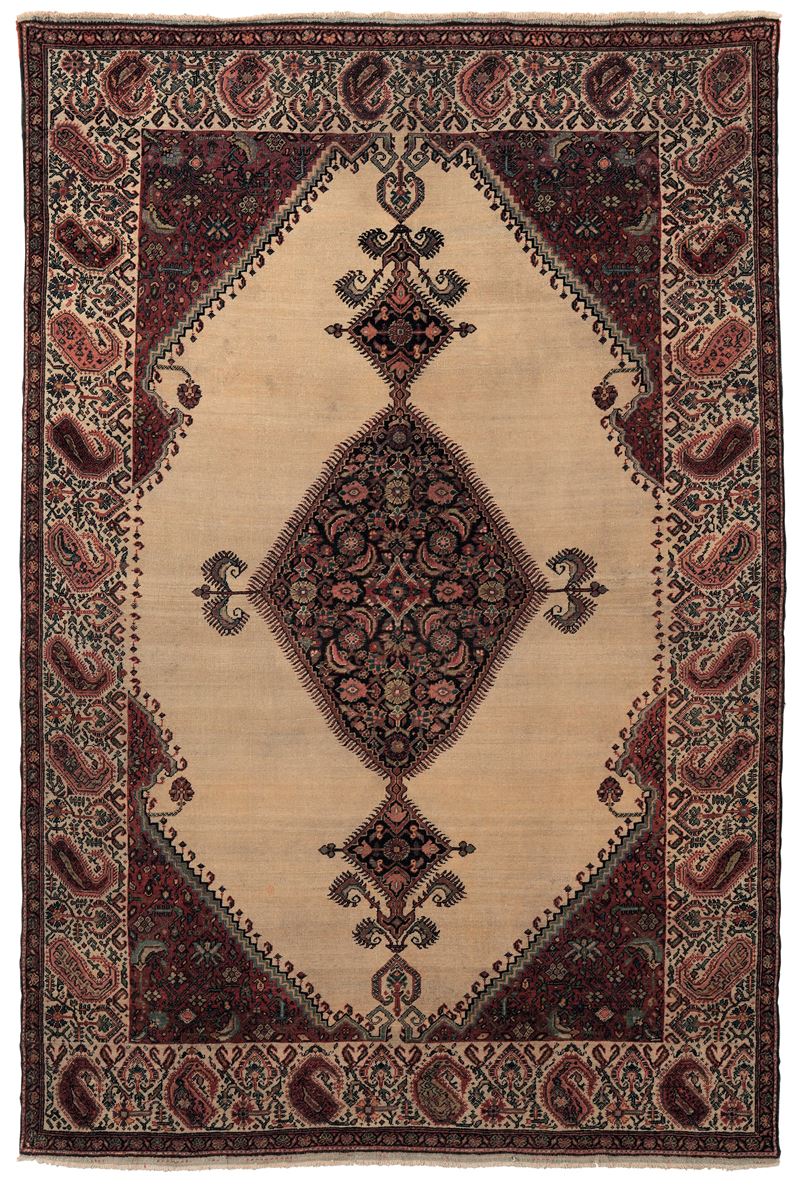 Tappeto Farahan, Persia seconda metà XIX secolo  - Auction Fine Carpets - Cambi Casa d'Aste