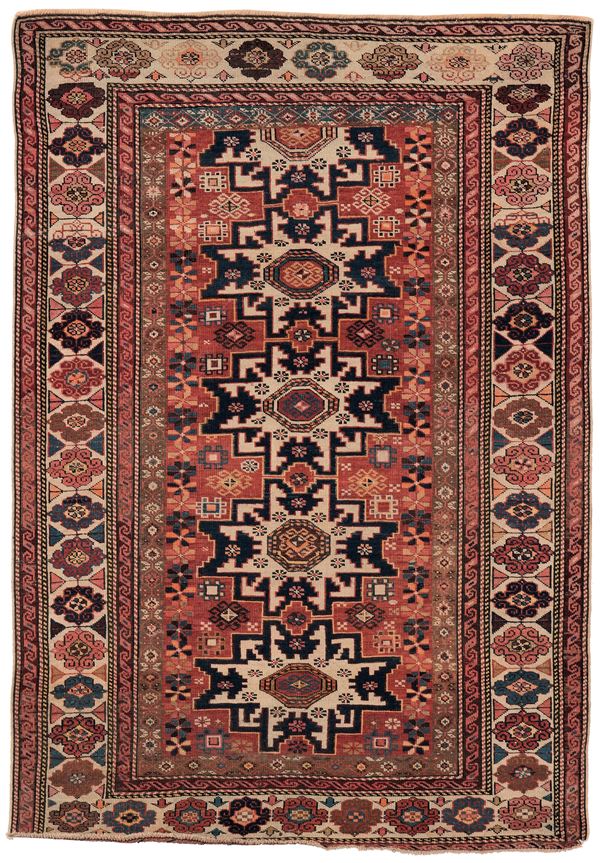 Tappeto Shirvan Lesghi, Caucaso fine XIX secolo