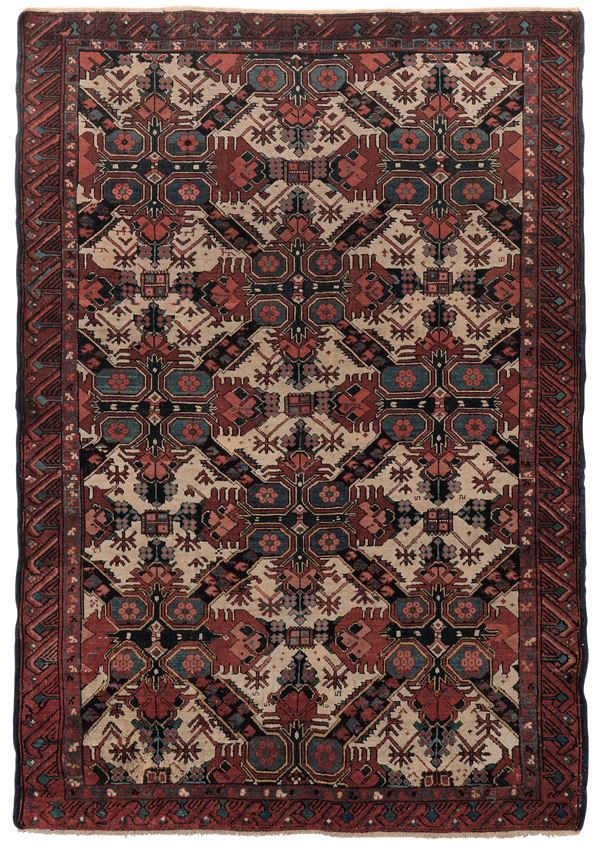 Tappeto Zeichur, Caucaso fine XIX secolo