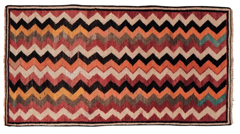 Tappeto Gabbeh, sud Persia XX secolo  - Asta Tappeti Antichi - Cambi Casa d'Aste