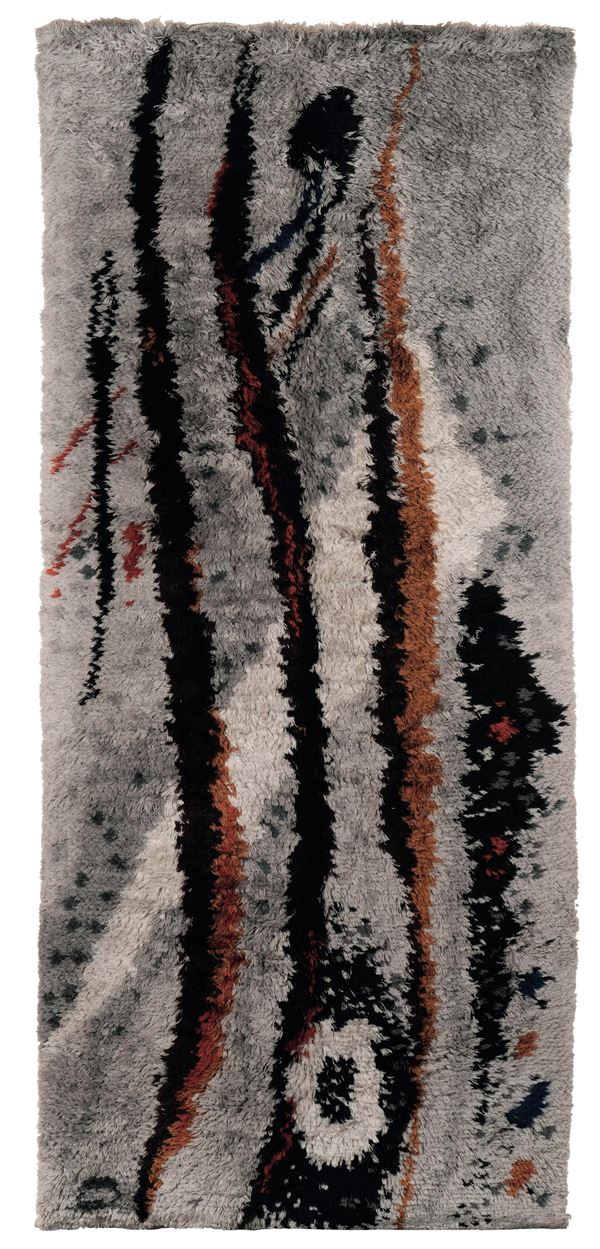 Originale tappeto nord Europa 1950 circa