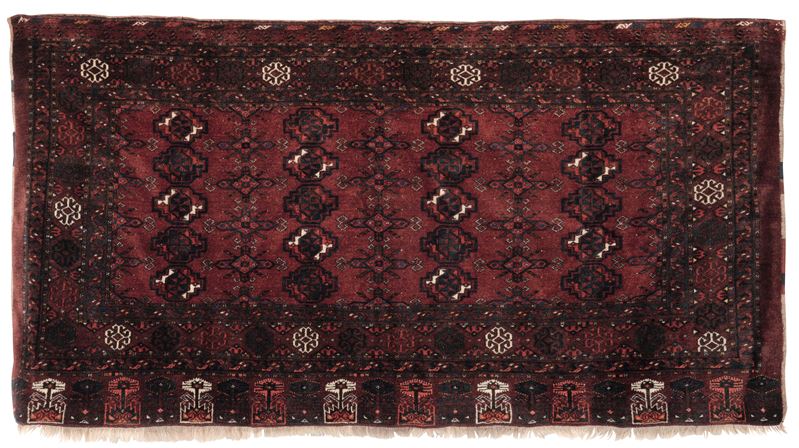 Chuval Teke, Turkestan occidentale fine XIX inizio XX secolo  - Auction Fine Carpets and Rugs - Cambi Casa d'Aste