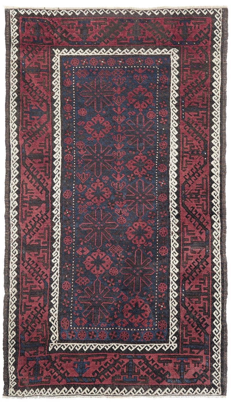 Tappeto nord est Khorasan Baluch, Persia fine XIX secolo  - Auction Fine Carpets and Rugs - Cambi Casa d'Aste