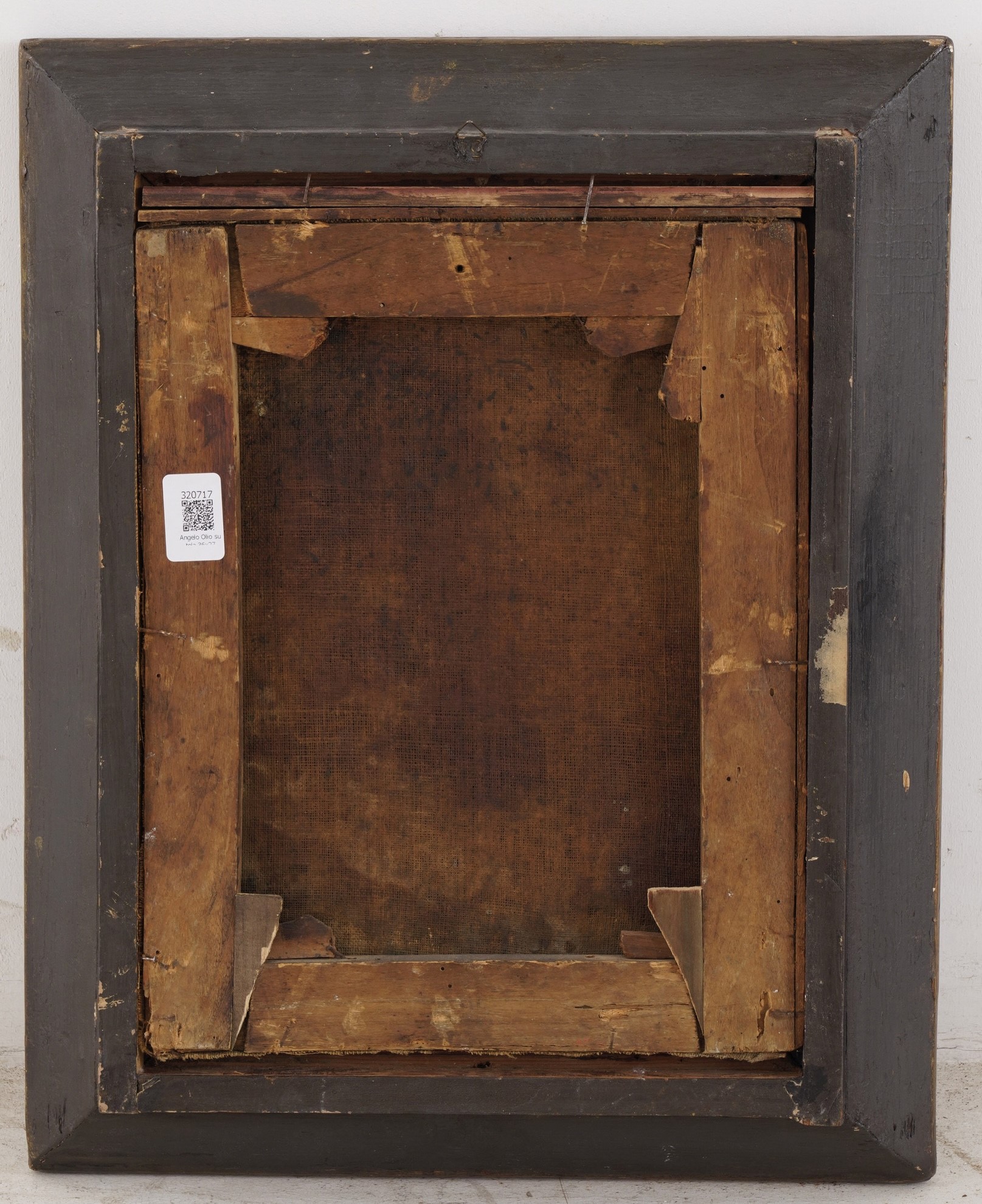 Scuola del XVII secolo, Tobiolo e l'angelo, olio su tela