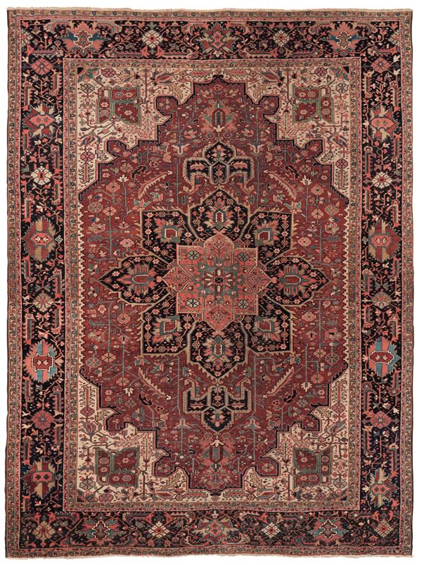 Tappeto Heritz, nord ovest Persia fine XIX inizio XX secolo