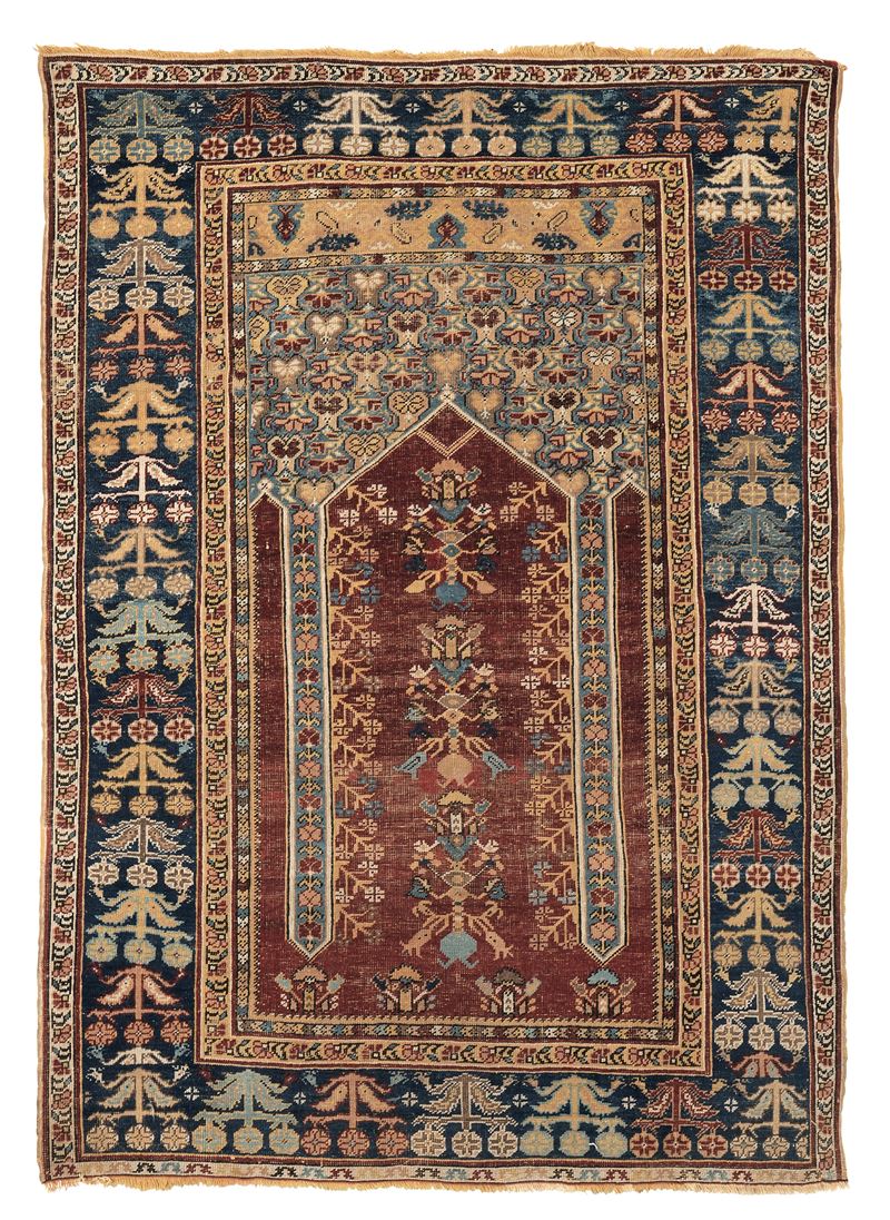 Preghiera Kula, Anatolia fine XVIII secolo  - Auction Fine Carpets and Rugs - Cambi Casa d'Aste