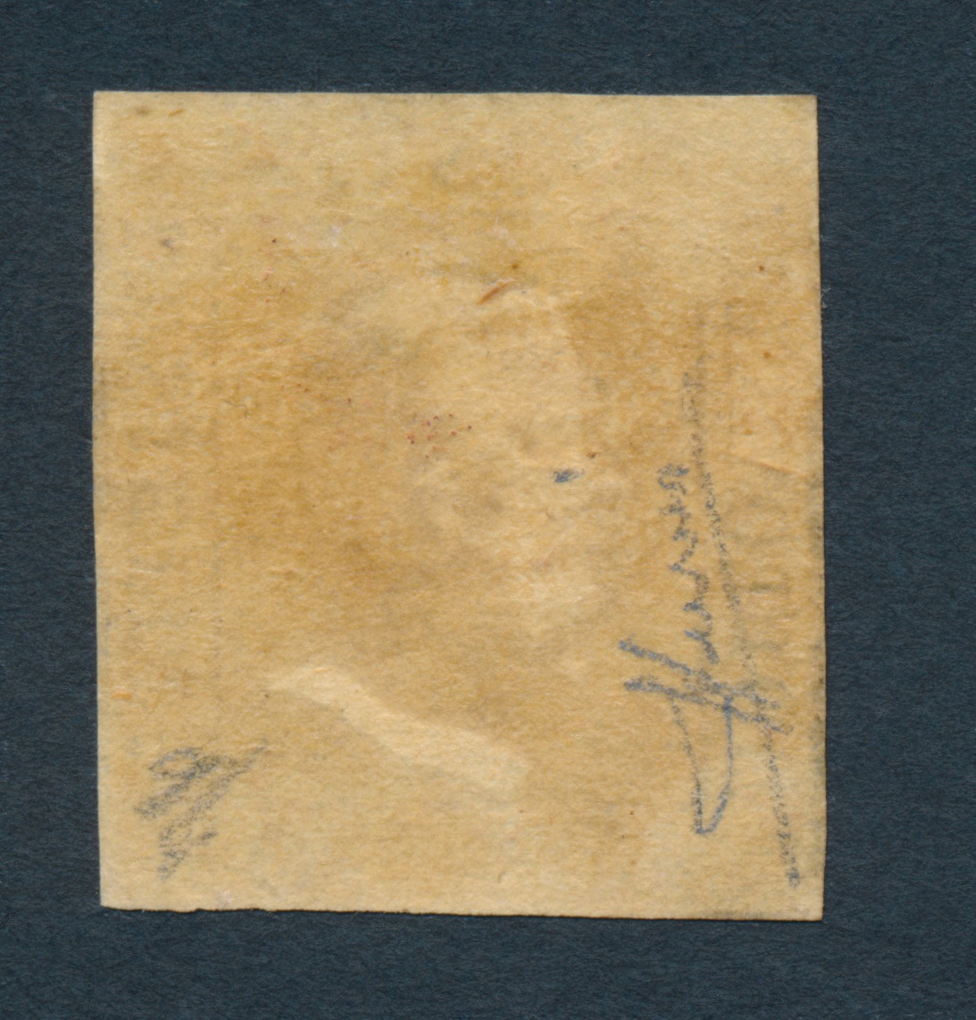 1859 - Sicilia - 50 Grana Lacca Bruno (sass. 14) Annullato con Parte di Ferro di Cavallo