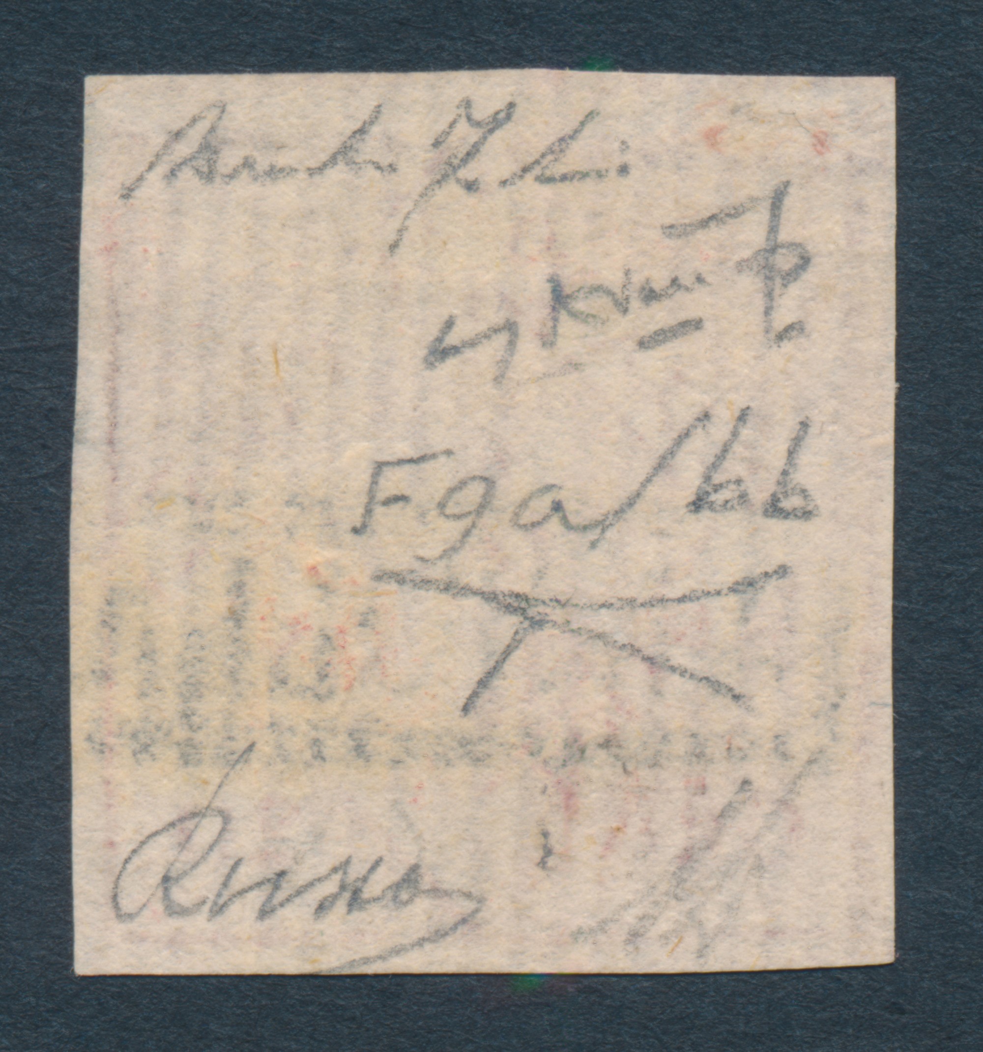 1860 - Napoli - Falsi per Posta - Imitazione del Francobollo del Regno di Napoli del 1858, Stemma...