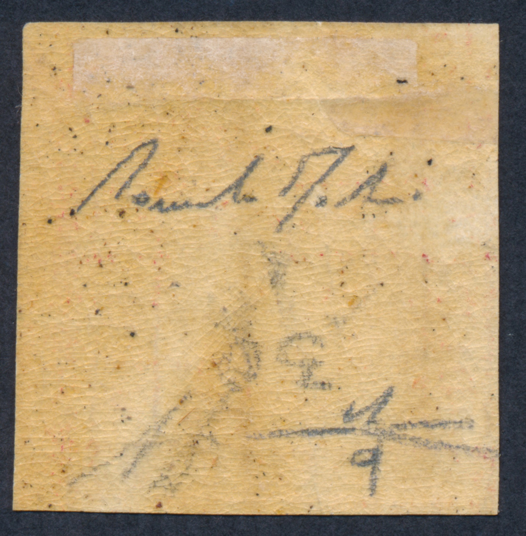 1859 - Sicilia - Effigie di Ferdinando II - Carta a Macchina di Napoli - Stampa Calcografica in F...