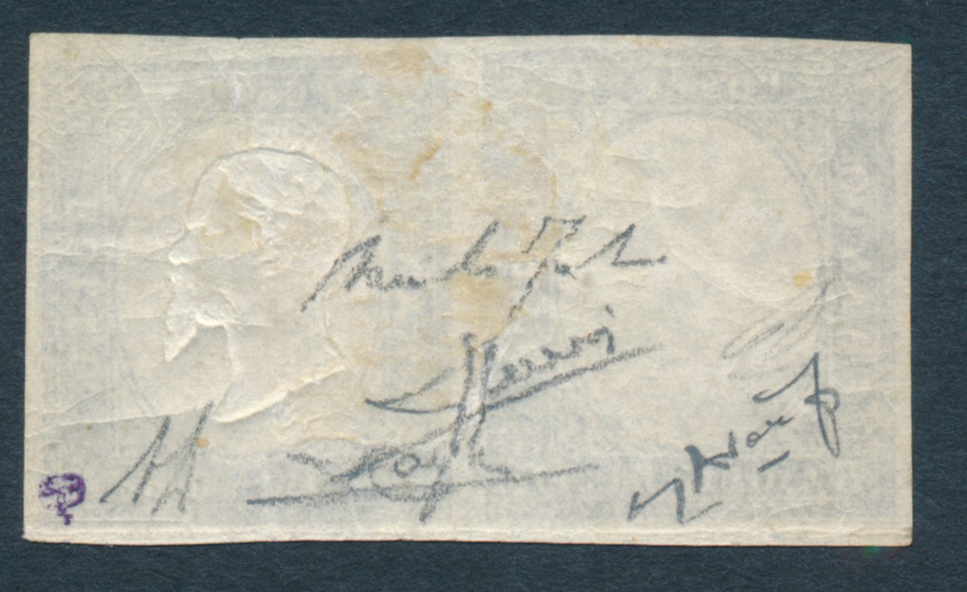 1863 - Regno D’italia - 15 Cent. Azzurro, Coppia Orizzontale, Nuova, di Cui un Esemplare Senza Ef...