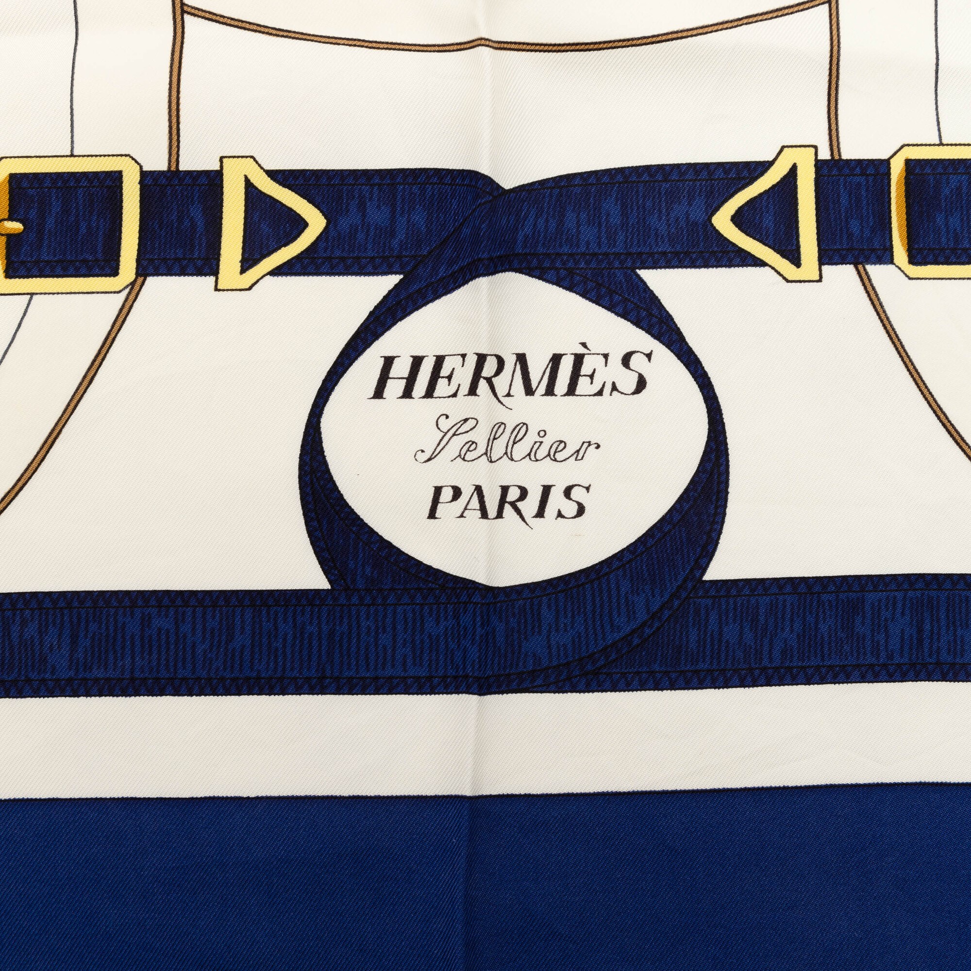 Hermes Carré Eperon D'or H. D'origny