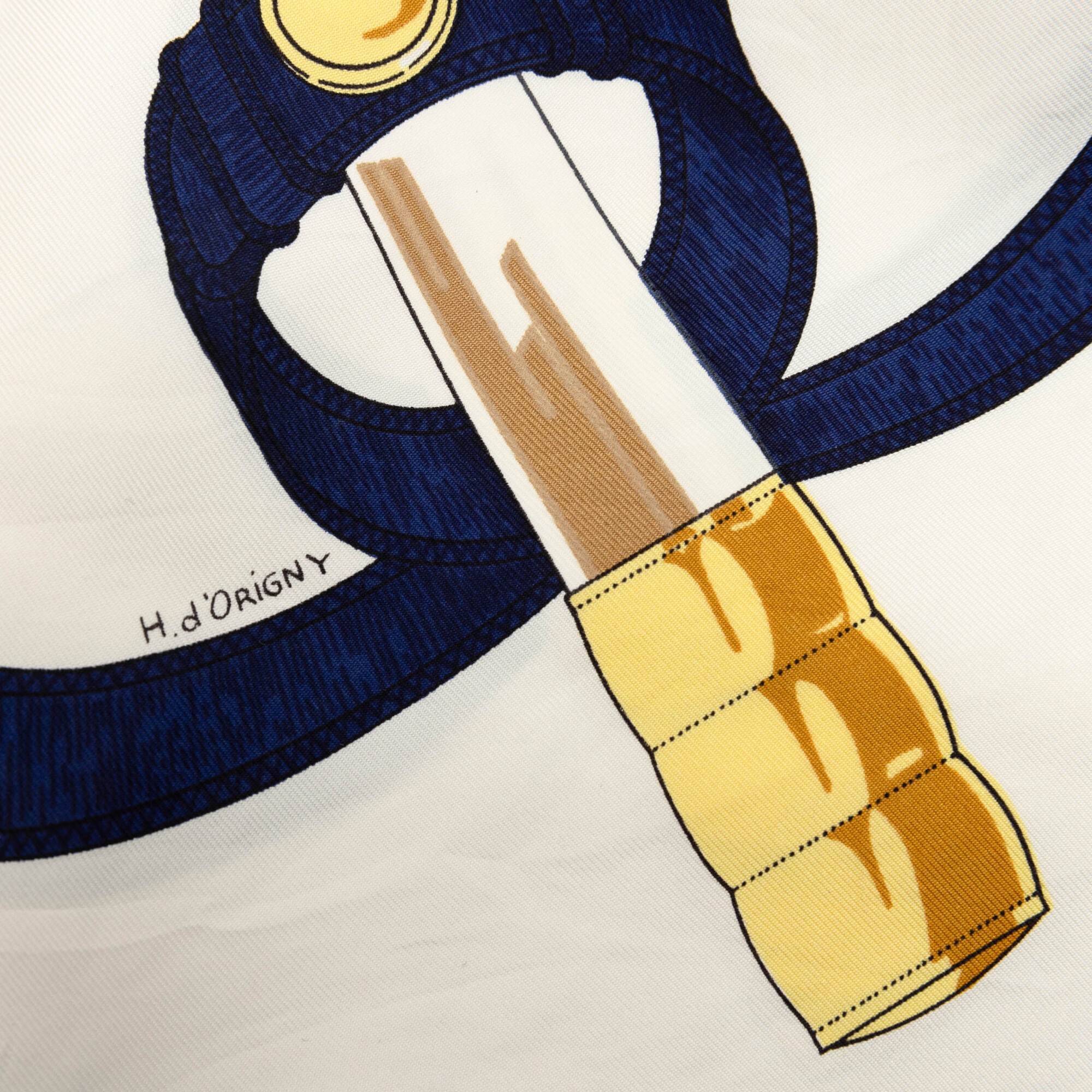 Hermes Carré Eperon D'or H. D'origny