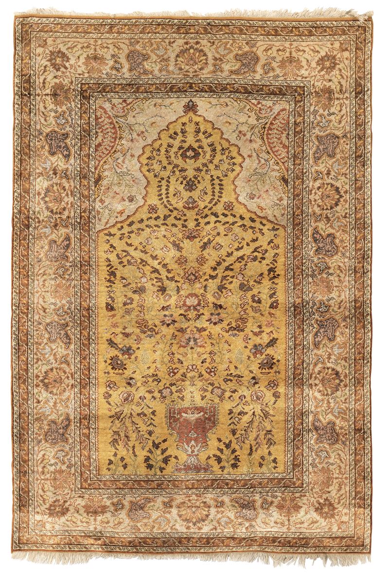 Preghiera Kaisery, Anatolia 1930 circa  - Auction Fine Carpets and Rugs - Cambi Casa d'Aste