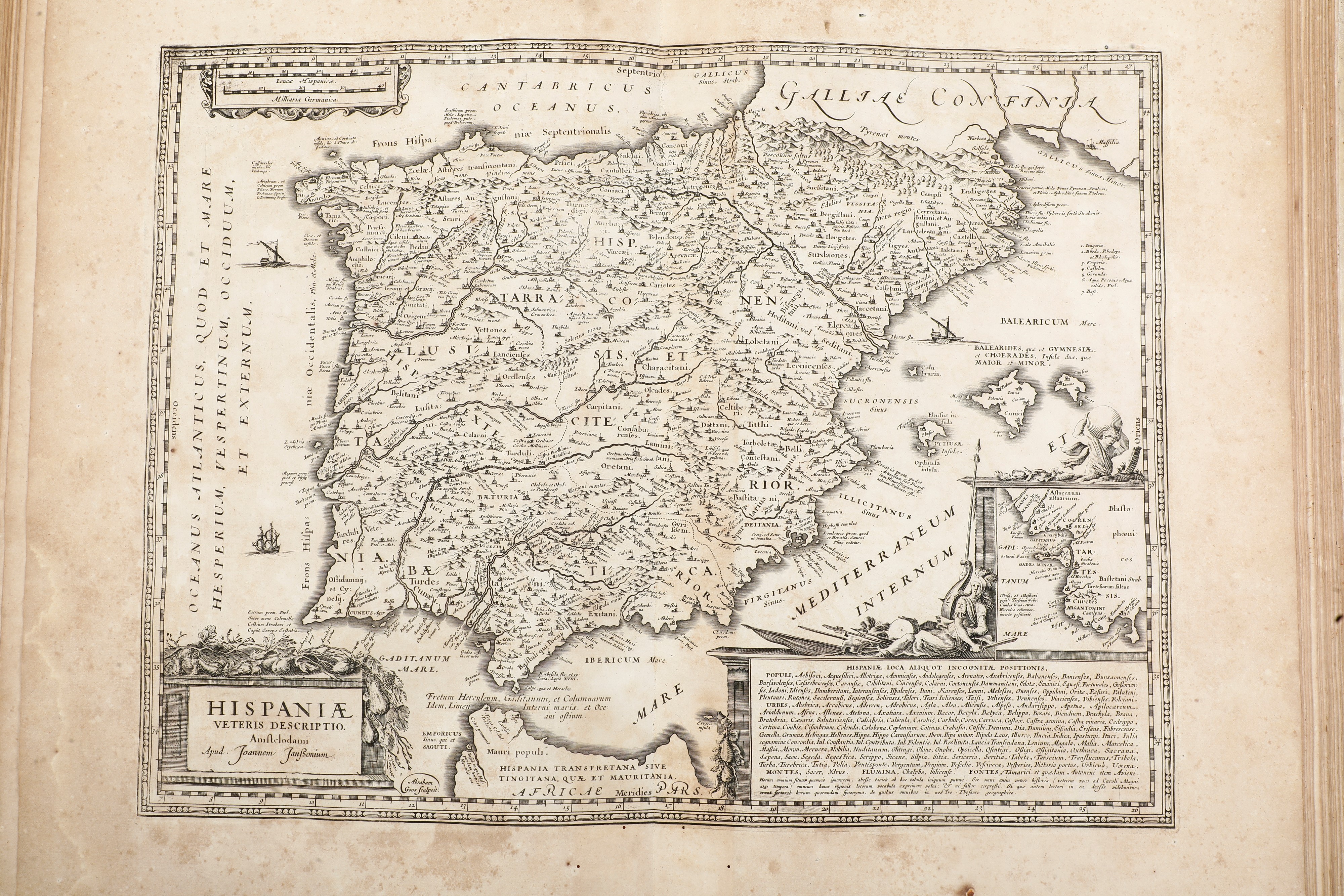 Hornius George (1620-1670) Description Exacte De L’univers Ou L’anciènne Géographie Sacrée Et Pro...