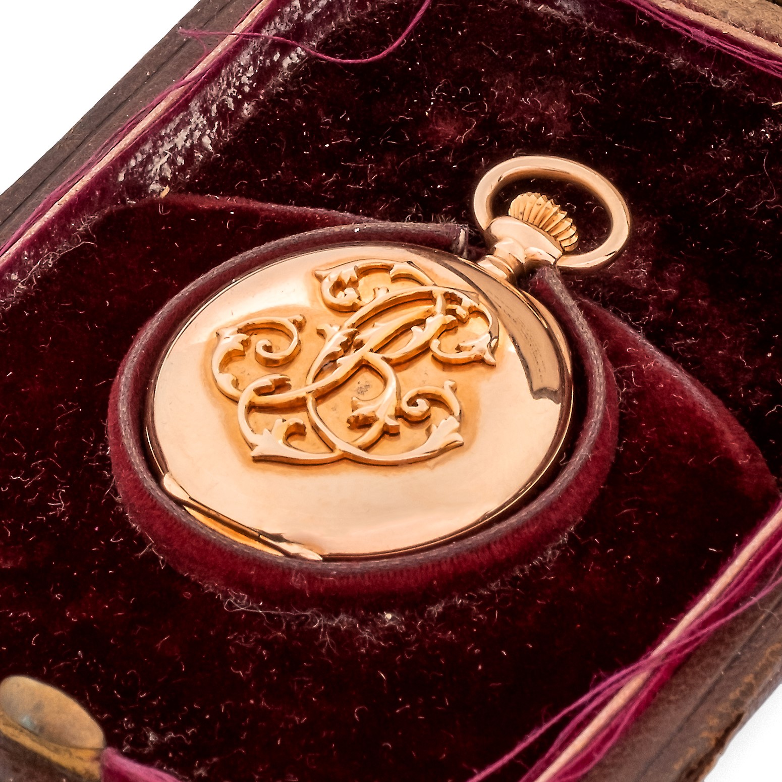 Patek Philippe - Orologio da Collo "occhio di Bue" in Oro Rosa 18k, Quadrante in Smalto Bianco co...