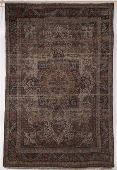 Grande Tappeto Kirman, Persia Fine XIX Secolo