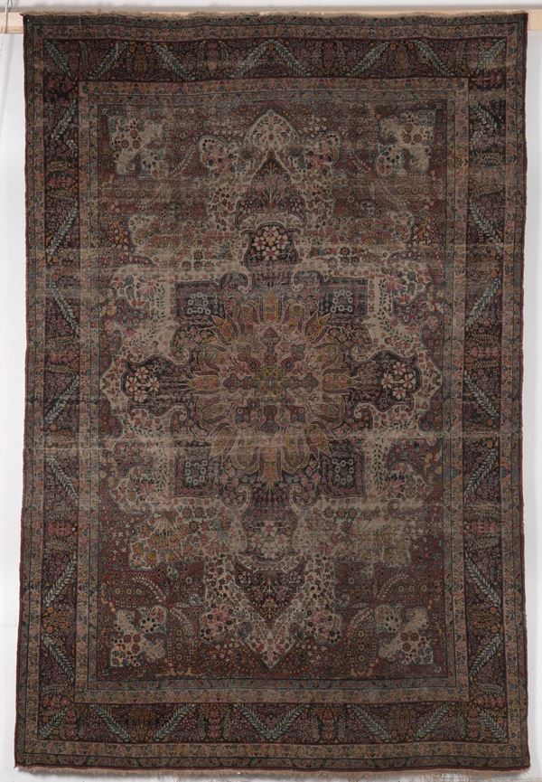 Grande tappeto Kirman, Persia fine XIX secolo