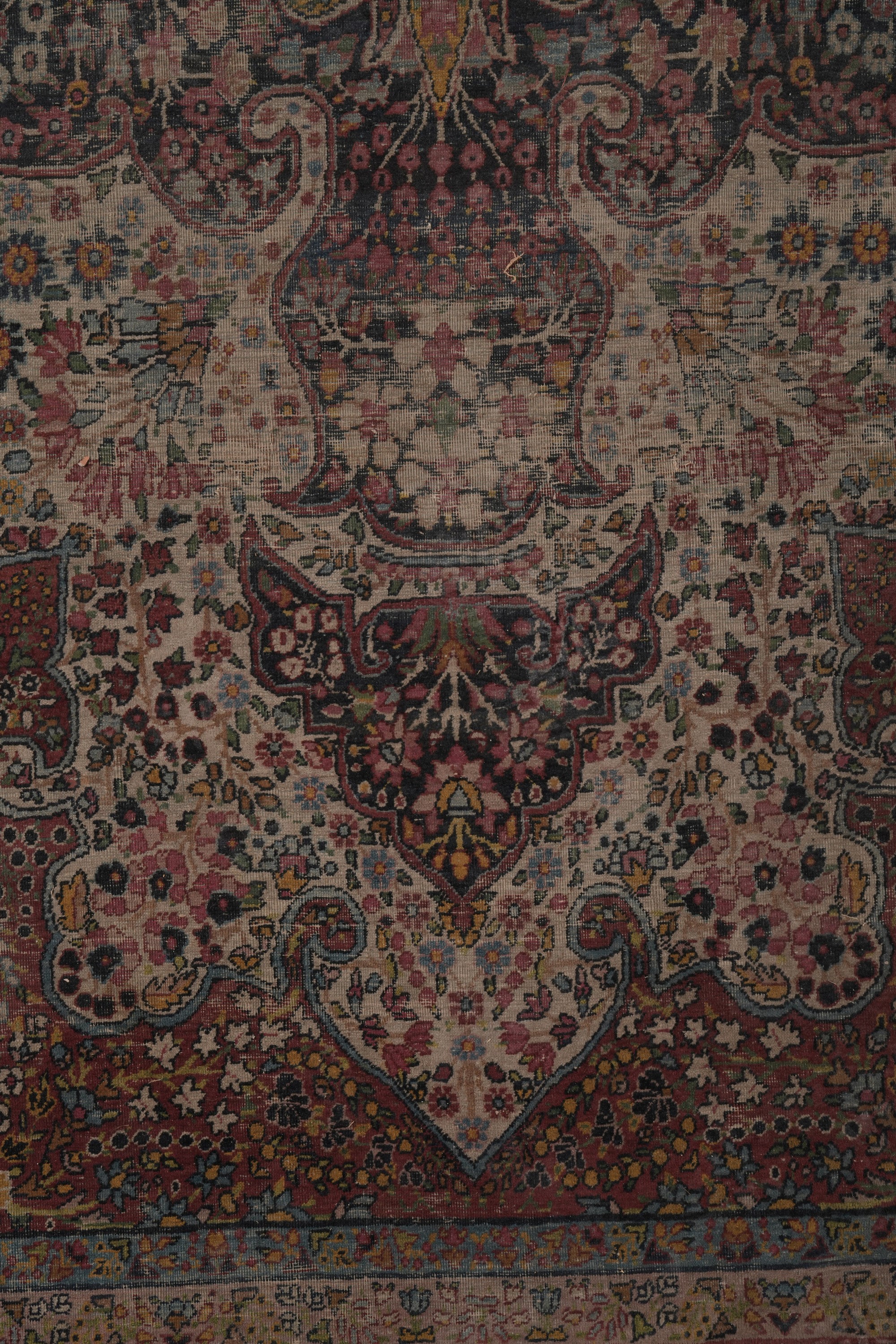 Grande Tappeto Kirman, Persia Fine XIX Secolo