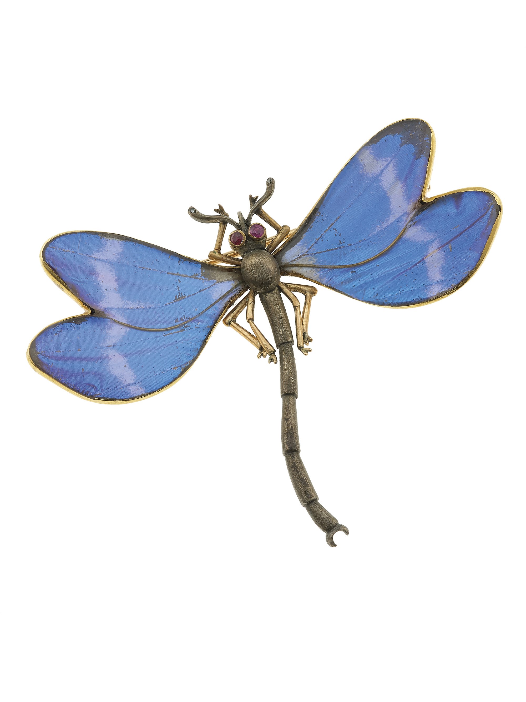 Spilla “libellula” con Smalti