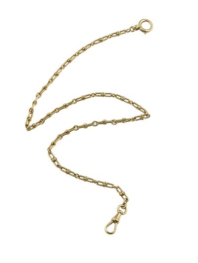 Cartier, Paris, catena da orologio in oro giallo 750/1000