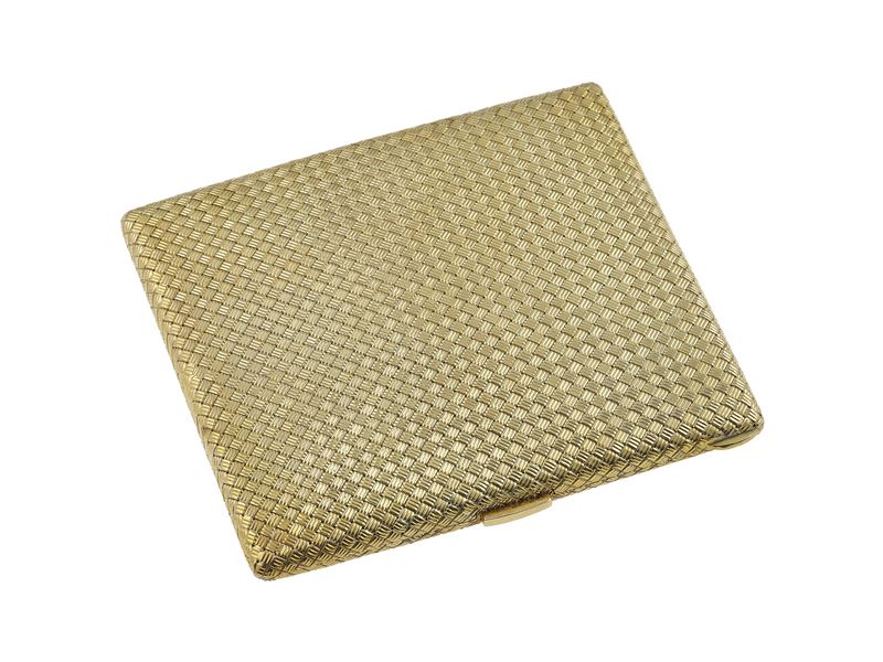 Gold cigarette case  - Auction Fine Jewels - Cambi Casa d'Aste