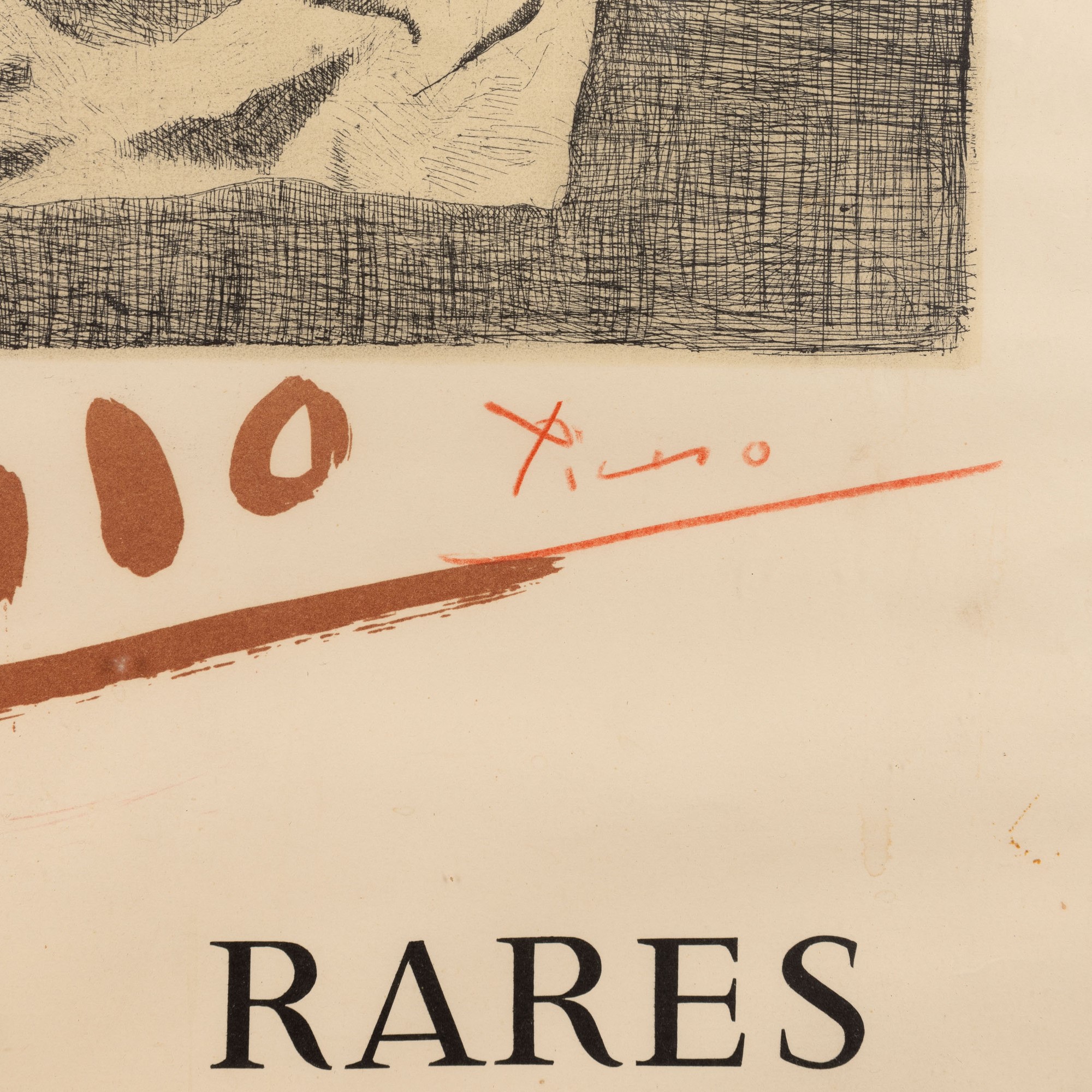 Pablo Picasso - Gravures Rares - Exposition Du 9 Avril 1966