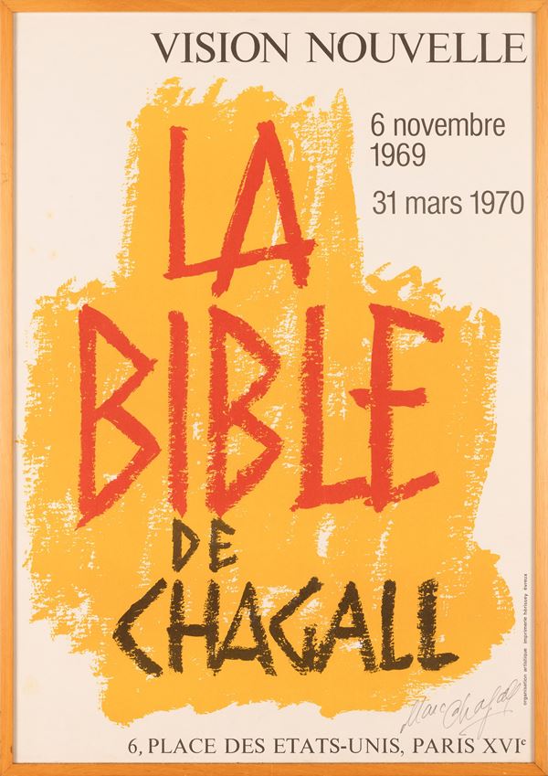 La Bible de Chagall, Vision Nouvelle - Paris