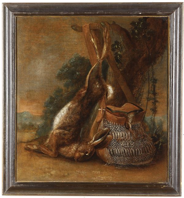 Cacciagione in paesaggio