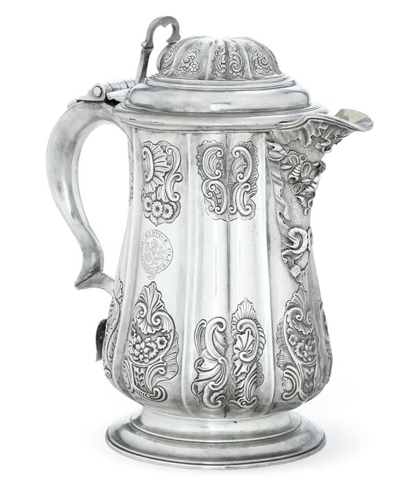 Tankard. Londra 1764, argentiere W&J Priest
