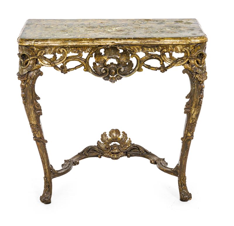 Consolle a goccia. XVIII secolo  - Auction Italian Residences - Cambi Casa d'Aste