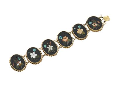 Bracciale con Mosaico in Pietra Dura