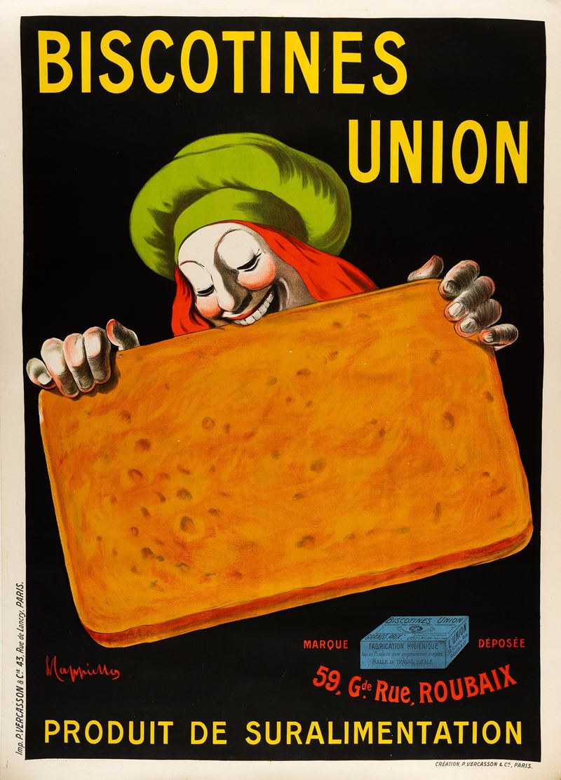 Leonetto Cappiello : Biscotines Union  - Auction POP Culture and Vintage Posters - Cambi Casa d'Aste