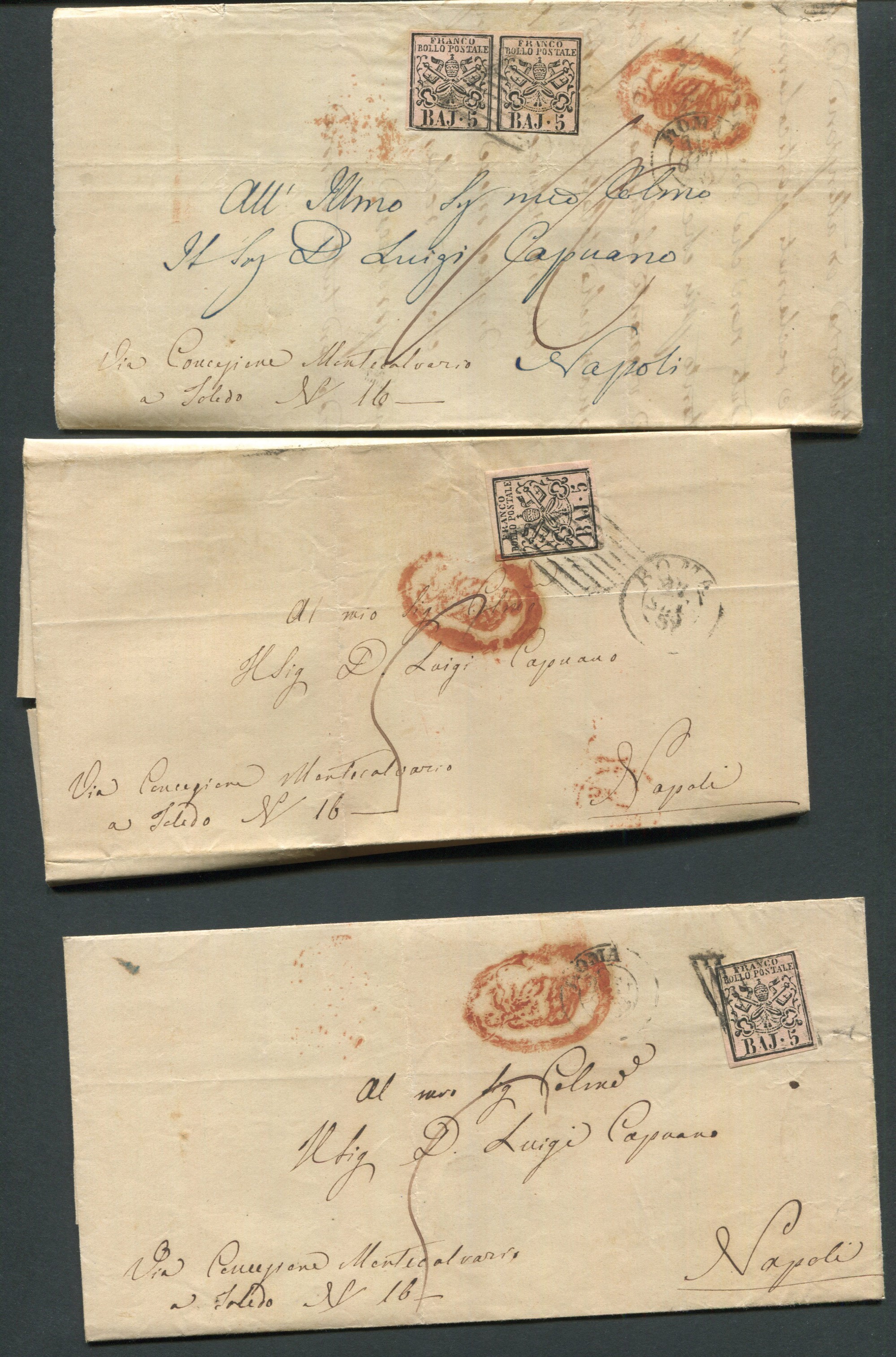 1925 - Regno D’italia - Letterina della Vice Presidenza del Senato da Roma a Roma Affrancata con ...