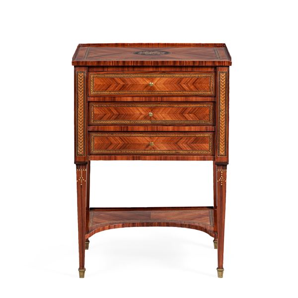 Tavolino da lavoro Luigi XVI. Fine XVIII secolo  