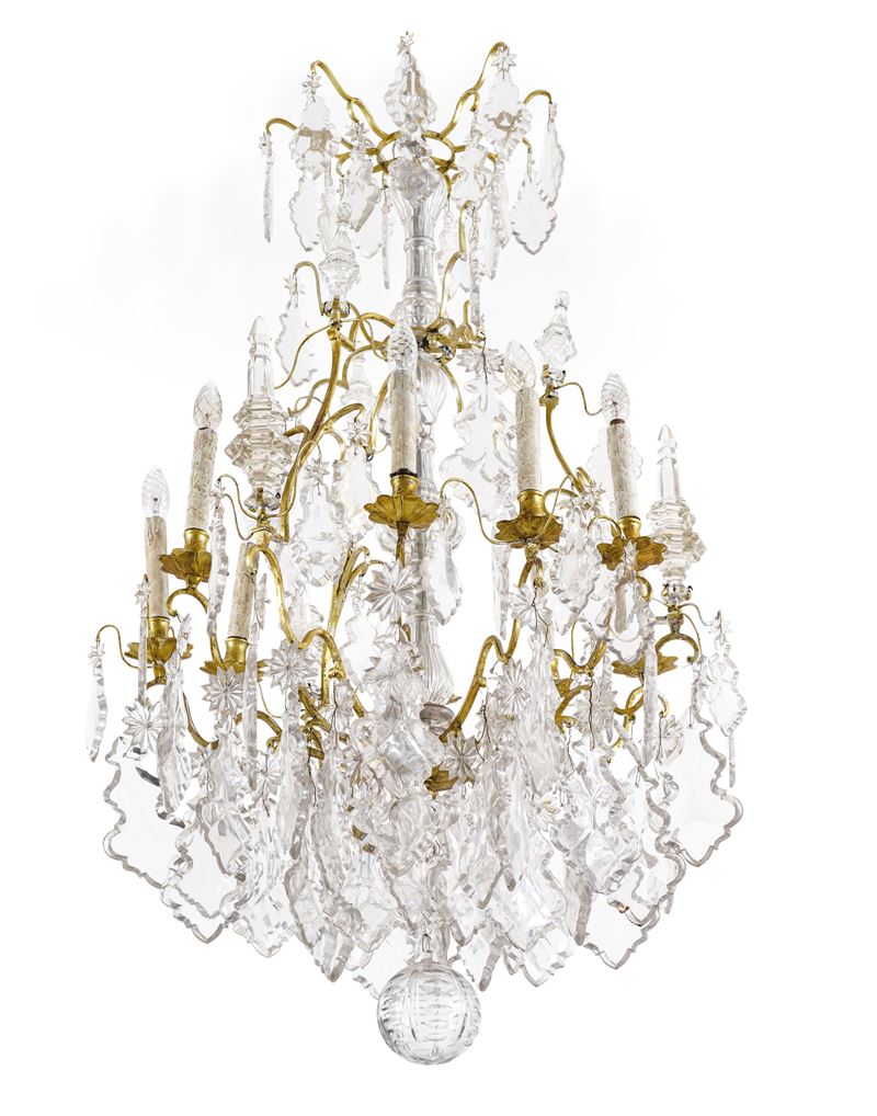 Lampadario. Francia, XIX Secolo  - Asta Dimore Italiane - Cambi Casa d'Aste