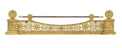 Parafuoco in Bronzo Dorato. XIX Secolo