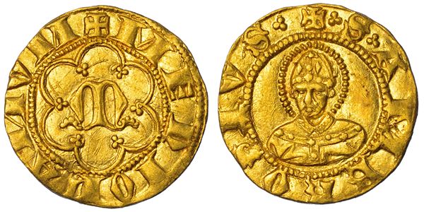 MILANO. LUCHINO E GIOVANNI VISCONTI, 1339-1354. Mezzo Ambrosino.