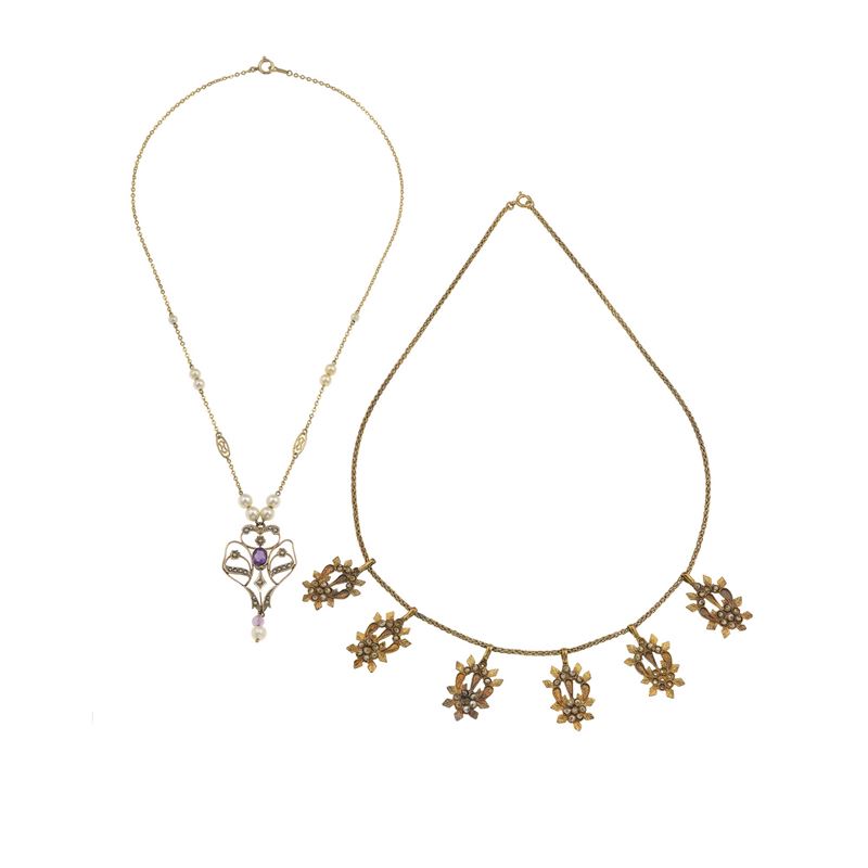 Two gold necklace  - Auction Jewels - Cambi Casa d'Aste