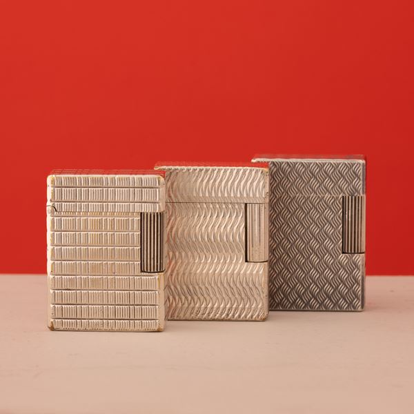 Dupont lotto di tre Accendini