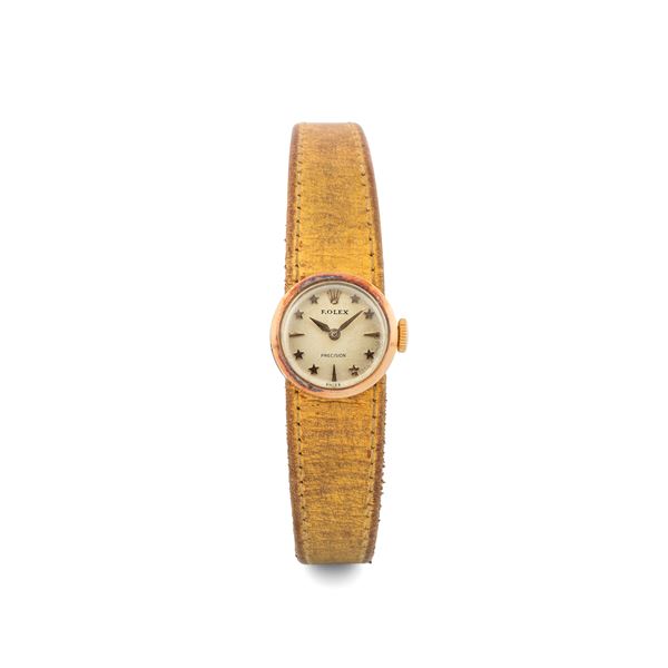 Rolex - Orchid Stelline in 18k rose gold, dial with applied star hour markers, complete with box, guarantee and original replacement straps, circa 1957