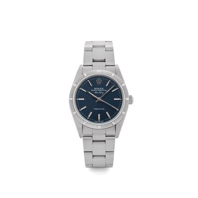 Air-king Ref 14010m in Acciaio, Quadrante Blu Soleil, Carica Automatica, Scatola e Garanzia Circa...
