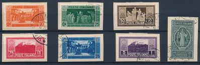 1929 – Regno D’italia – “14° Centenario della Fondazione Dell’abbazia di Montecassino” – Serie Cp...