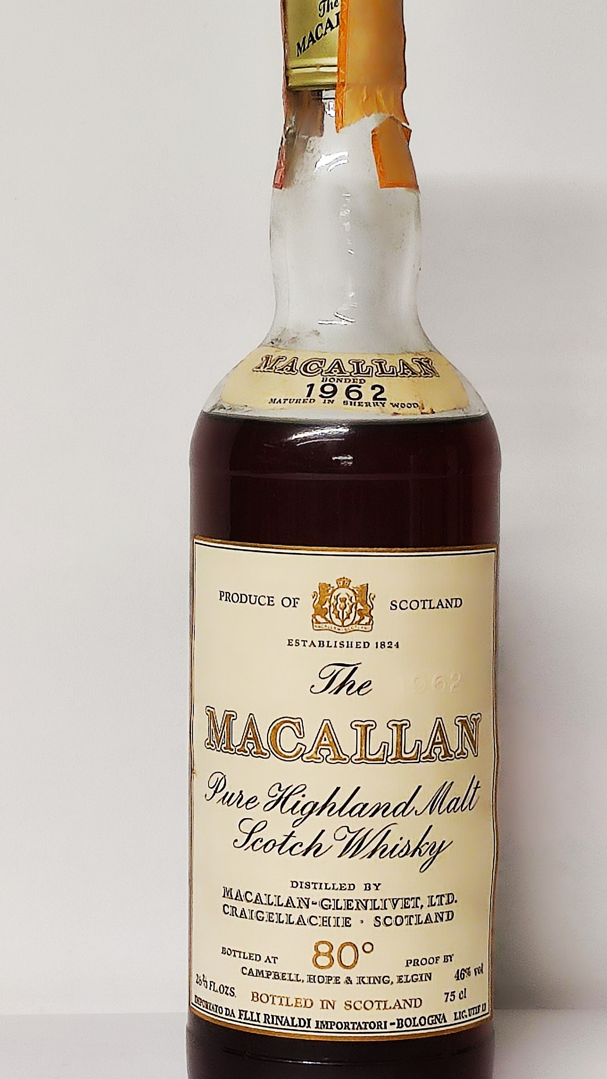 The Macallan 1962, Pure Highland Malt Scotch Whisky