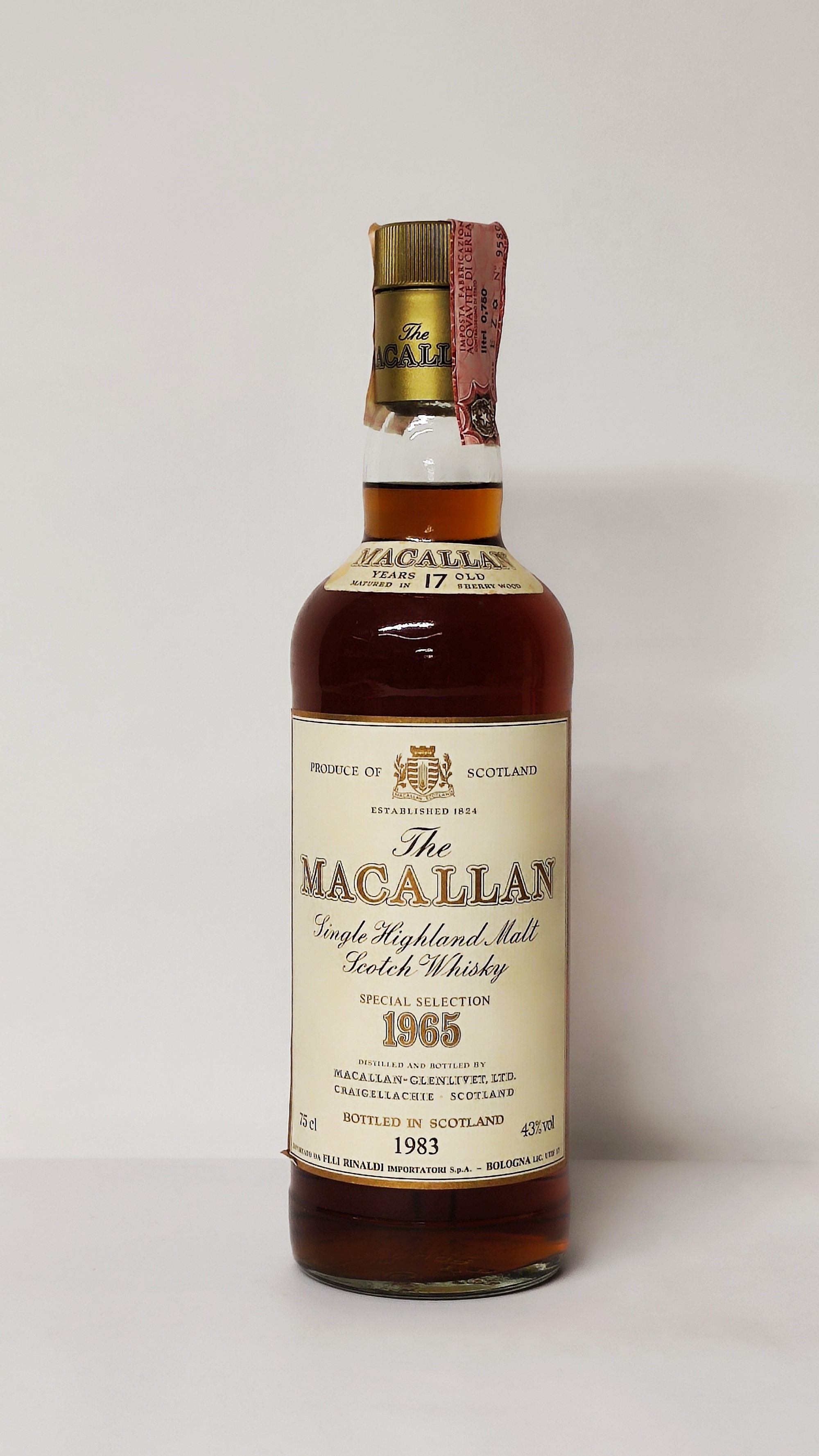 The Macallan 17 Years Old 1965, Pure Highland Malt Scotch Whisky
