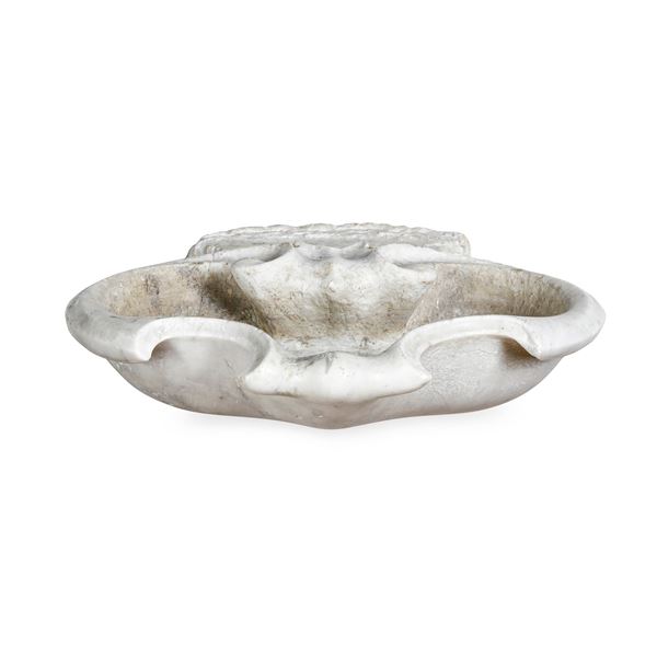 Lapicida barocco italiano, XVII-XVIII secolo Acquasantiera