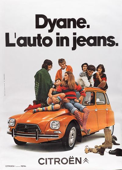 Dyane. L’auto in Jeans