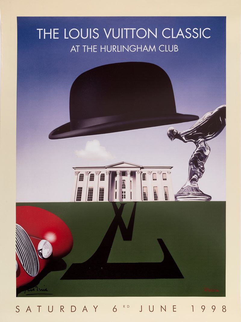 Courbouleix "Razzia" Gerard : The Louis Vuitton Classic - Hurlingham club  - Auction POP Culture and Vintage Posters - Cambi Casa d'Aste