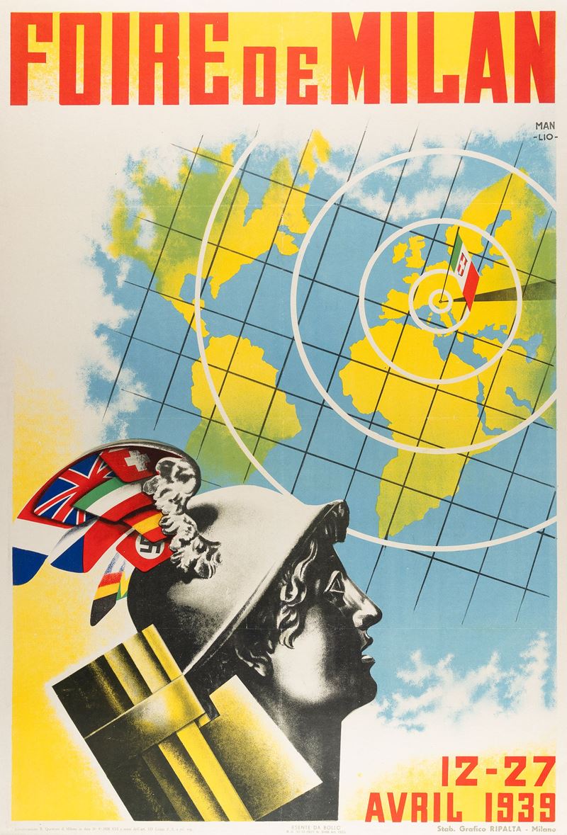 Parrini Manlio : Fiera di Milano  - Auction POP Culture and Vintage Posters - Cambi Casa d'Aste