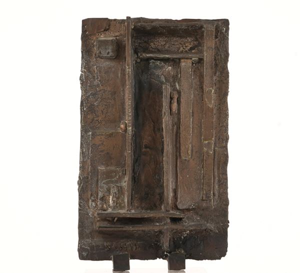 Scultura in bronzo firmata "Sassia"